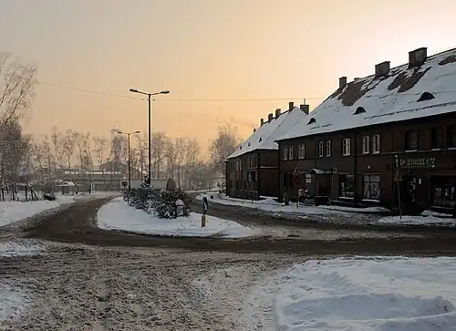 Szybowa Street during winter (2010)