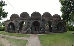 Full view of the mosque structure