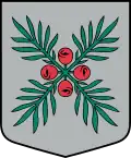 Coat of arms of Zentene Parish