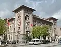 Image 7First Ziraat Bank Headquarters (1925–29) in Ankara designed by Giulio Mongeri is an important symbol of the First National Architectural Movement. (from Culture of Turkey)