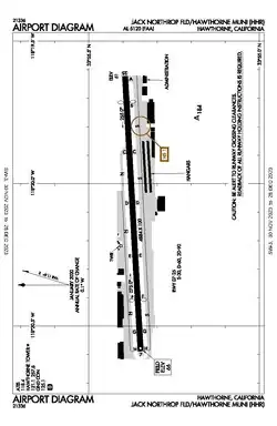 FAA airport diagram