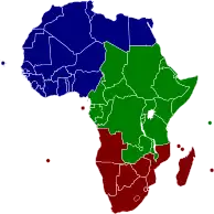 División utilizada en el presente anexo