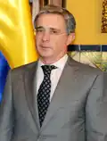 Colombia Colombia Álvaro Uribe Vélez, Presidente