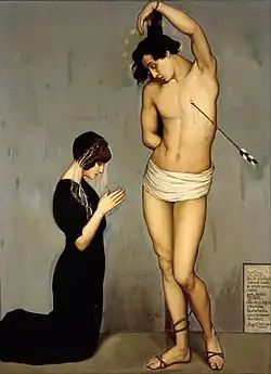 Pintura votiva (San Sebastián), 1912, Ángel Zárraga