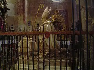 Interior de la ermita