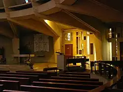 Interior de la iglesia