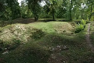 La iglesia de San Martín del antiguo Craonne.