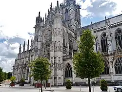 Transepto norte de la catedral de Évreux