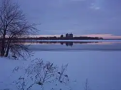 Vista de la île des Soeurs desde Verdun.