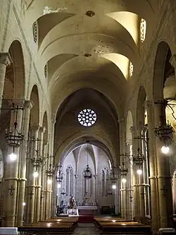 Interior de la Iglesia de San Pablo
