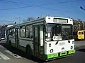 Autobús LiAZ-5256 (primera generación, anterior a 2005) en Stari Oskol (Óblast de Bélgorod)