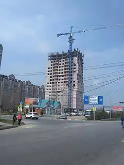 Nuevas construcciones en el mikroraión Séverni