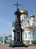 Monumento al apóstol Andrés en Bataisk.