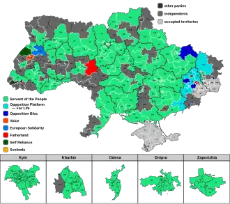 Elecciones parlamentarias de Ucrania de 2019