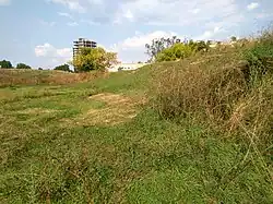 La parte oriental de las fortificaciones