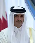Catar&nbsp;Catar Tamim bin Hamad Al Thani, emir