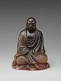 Monje budista Bodhidharma.