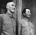 Chiang Kai-shek y Mao