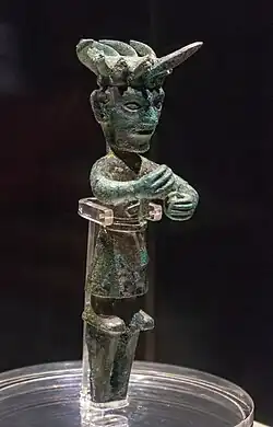 Figurilla de bronce de Jinsha
