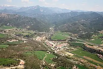 Vista aérea de Cal Rosal