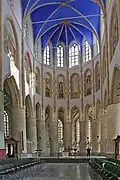 Interior de San Martín (1225-1482) de Groninga