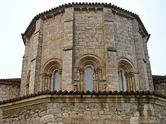 Ventanas el ábside central