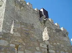 Recreación de un cadalso o buharda.