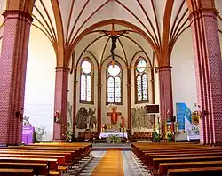 Iglesia de la ciudad vieja de Police (Polonia)