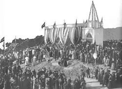 Colocación de la primera piedra (28-12-1902)