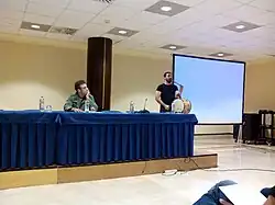 Un instante del homenaje a Caitano Bardón