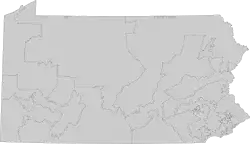 15.º distrito ubicada en Pensilvania