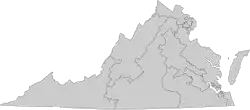 3.º distrito ubicada en Virginia