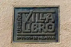 Placa Urueña Villa del Libro.