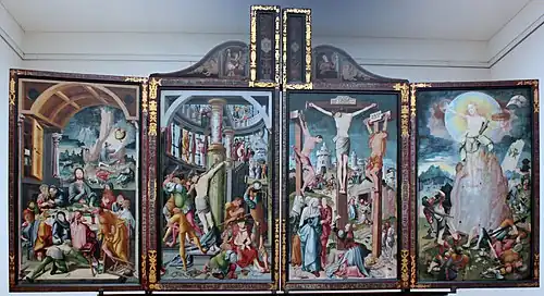 Políptico de Herrenberg, obra de Jerg Ratgeb (entre 1480 y 1526)