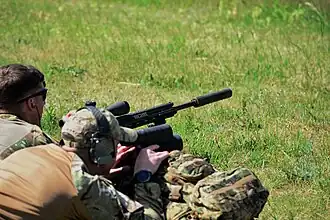 Equipo de francotirador.