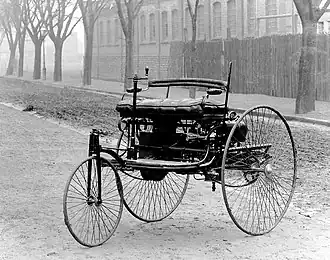 Tricoche Benz de 1885.