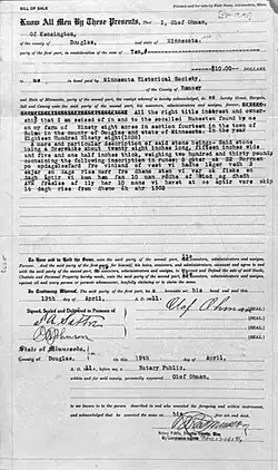 Factura de venta de la piedra