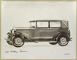 Pontiac Series 6-27 Sport Sedán de 1927