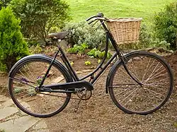 Bicicleta inglesa Raleigh para damas de 1929.