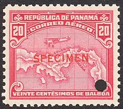 Panamá: 20 centésimos (1930)