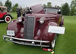 Cadillac series 90 2-puertas convertible (1937)