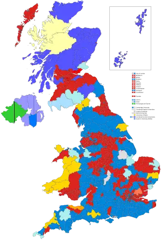 Elecciones generales del Reino Unido de 1945