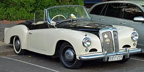 Daimler Conquest Century cupé 1955-1957