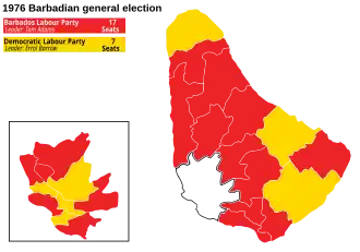 Elecciones generales de Barbados de 1976