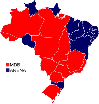 Elecciones parlamentarias de Brasil de 1978