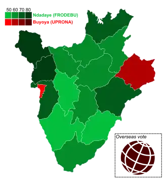 Elecciones presidenciales de Burundi de 1993