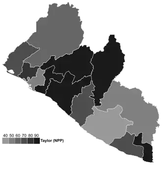 Elecciones generales de Liberia de 1997