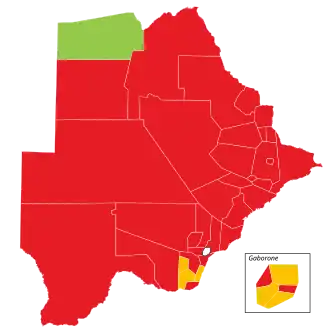 Elecciones generales de Botsuana de 1999