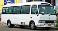 Toyota Coaster (rediseño en 2001, nuevas luces frontales)