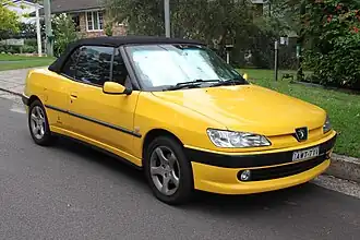 306 Cabriolet fase 3 (en Australia)